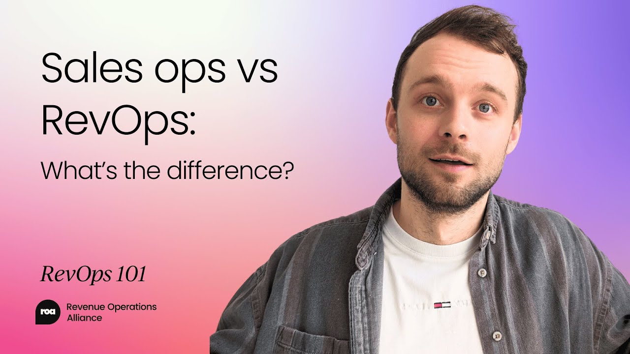Revenue operations vs sales operations: What&rsquo;s the difference?