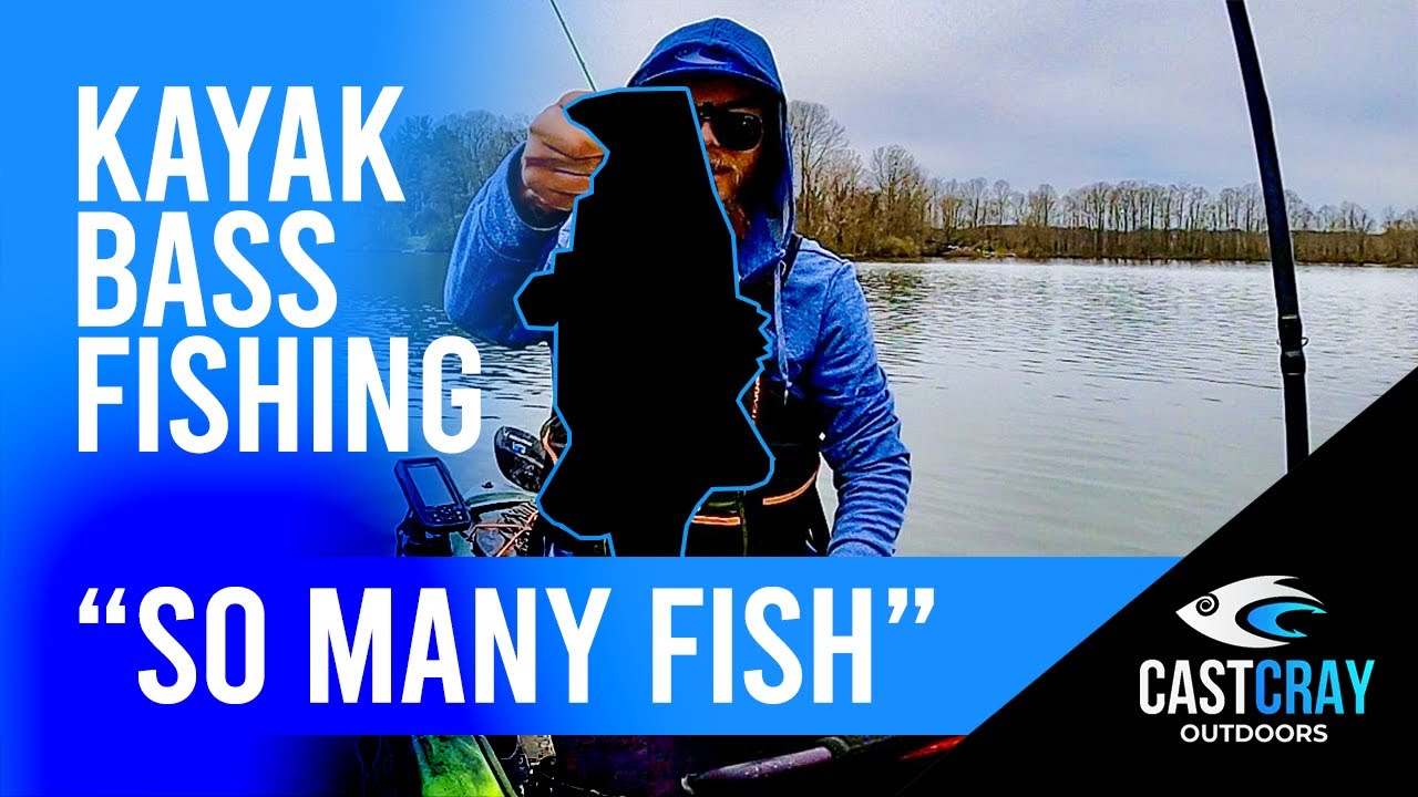 Kayak Bass Fishing Nimisila Reservoir - Cast Cray Jigs (Epic Day)