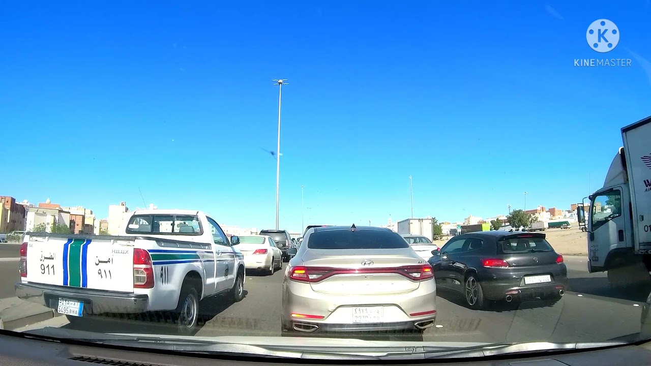 القيادة في جدة طريق الحرمين