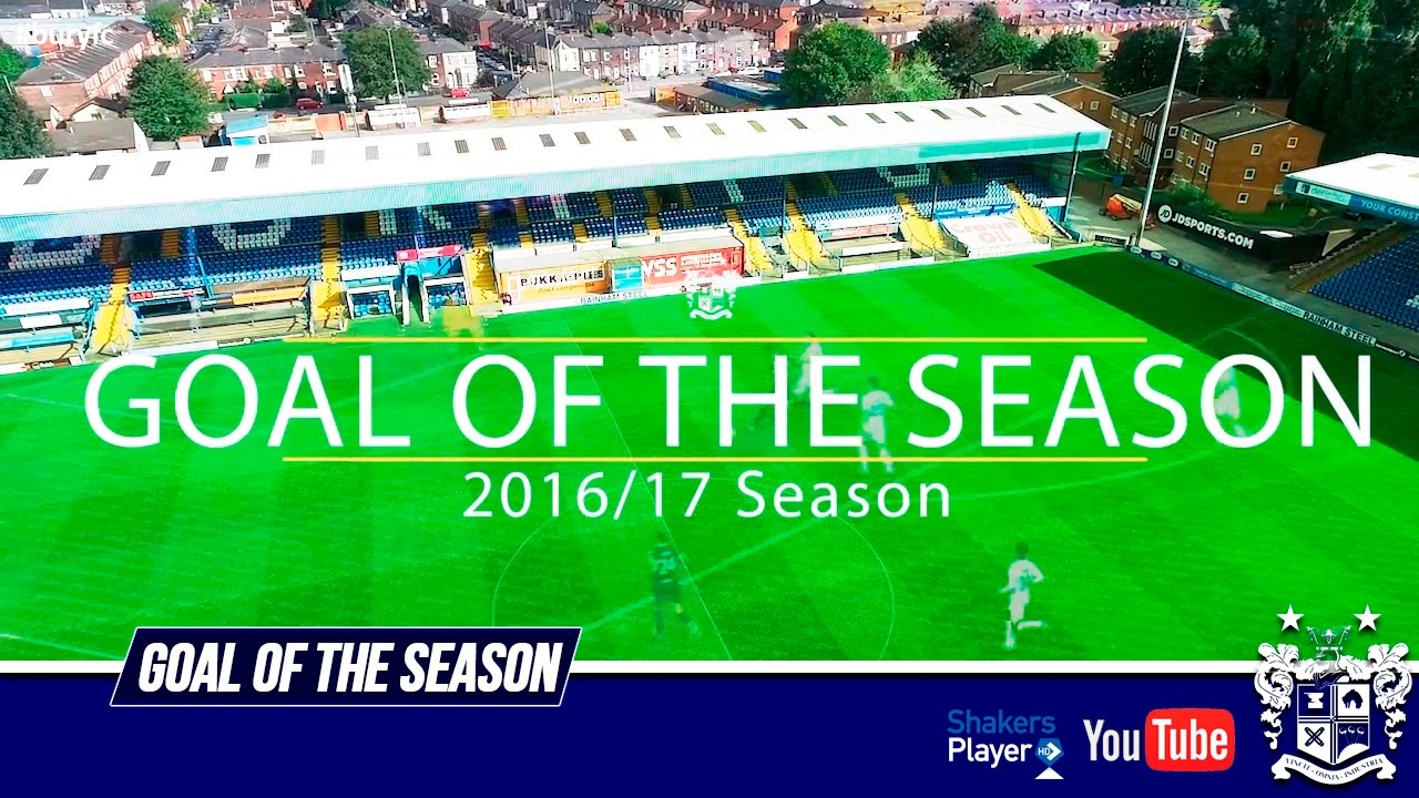 Bury FC: Goal of the season 2016/17