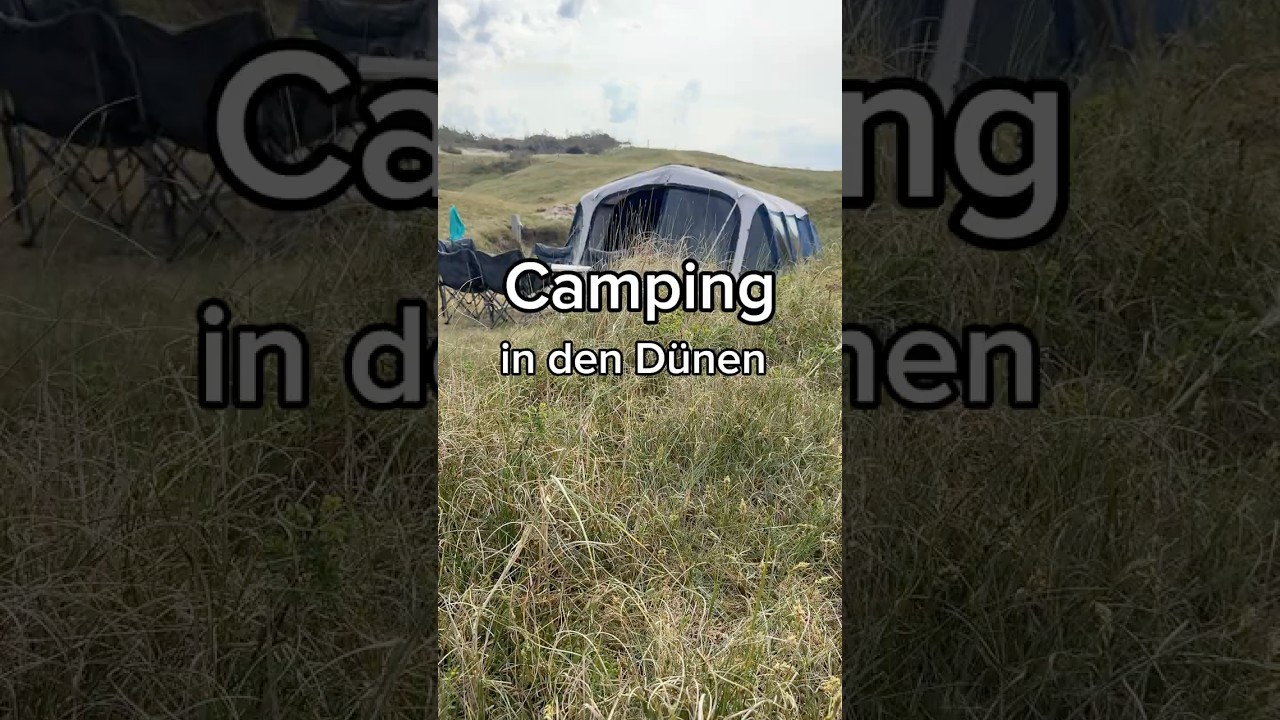 Camping in den D&uuml;nen Kogerstrand Texel Campingplatz Nordsee Niederlande Naturcamping