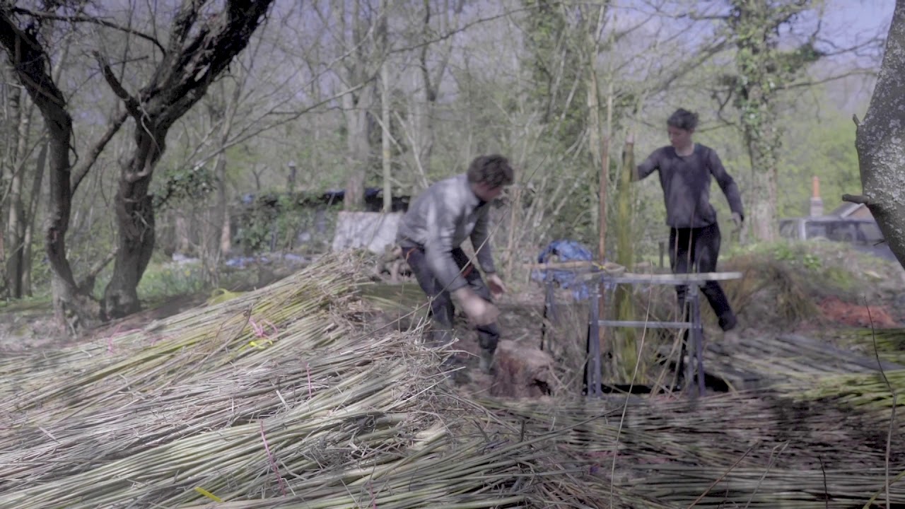 Willow coffin making
