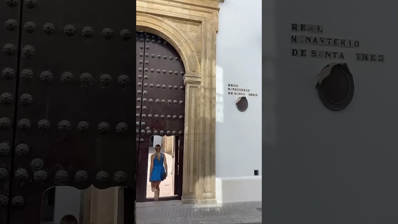 This is the Santa In&eacute;s Convent 🥰 #spain #seville #sevilla #convent #santaines #monja