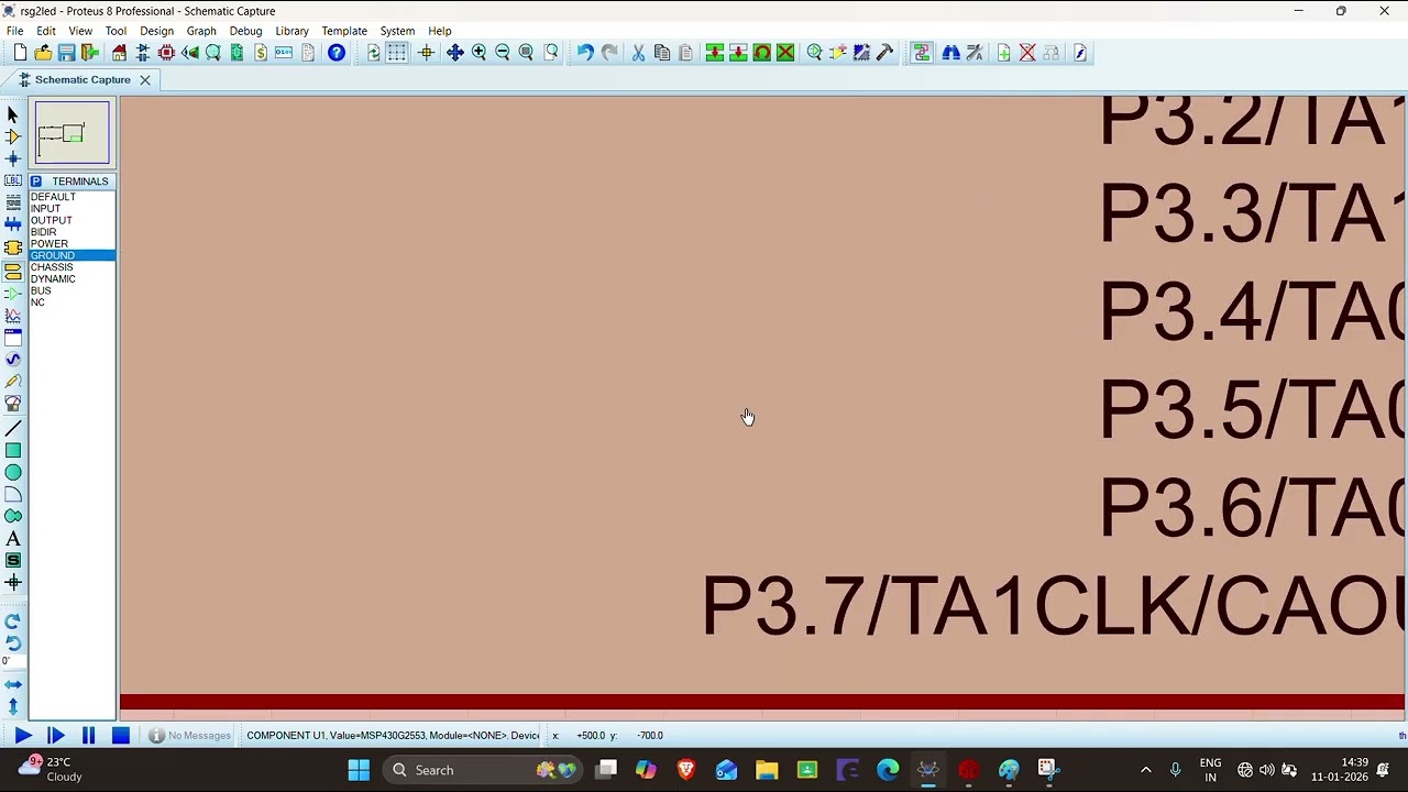 MSP430G2553 – இரண்டு LED Control | Embedded C Code தமிழில் | Beginner Friendly Tutorial”