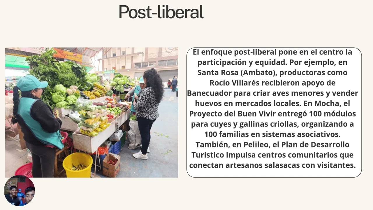 Realidad Nacional - Enfoques del desarrollo: clásico, sostenible y alternativos