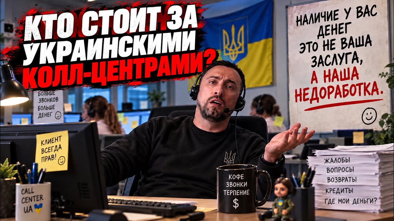 УКРАИНА ПОЯСНИЛА ЗА КОЛЛ-ЦЕНТРЫ 