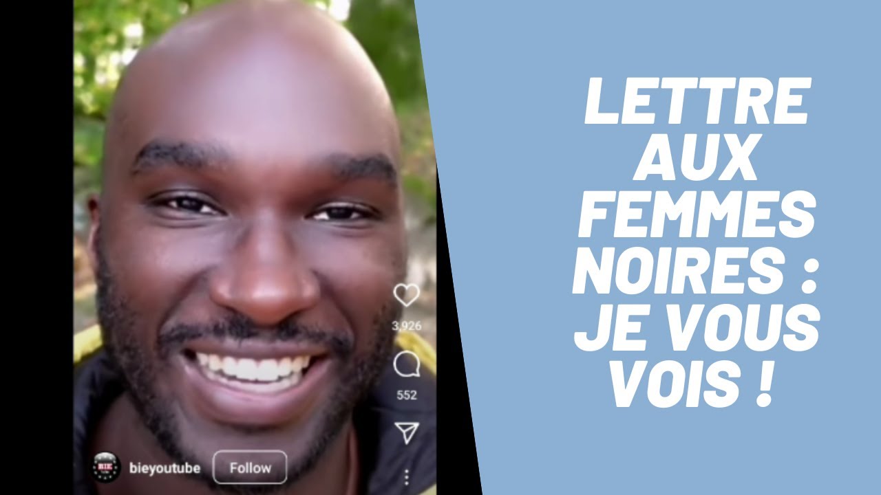LETTRE AUX FEMMES NOIRES - D'un homme NOIR en déconstruction