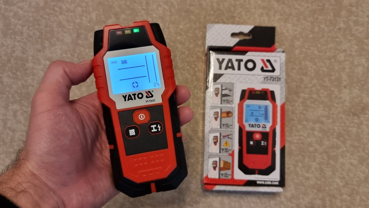 YATO YT 73131 stud finder - Review and Unboxing