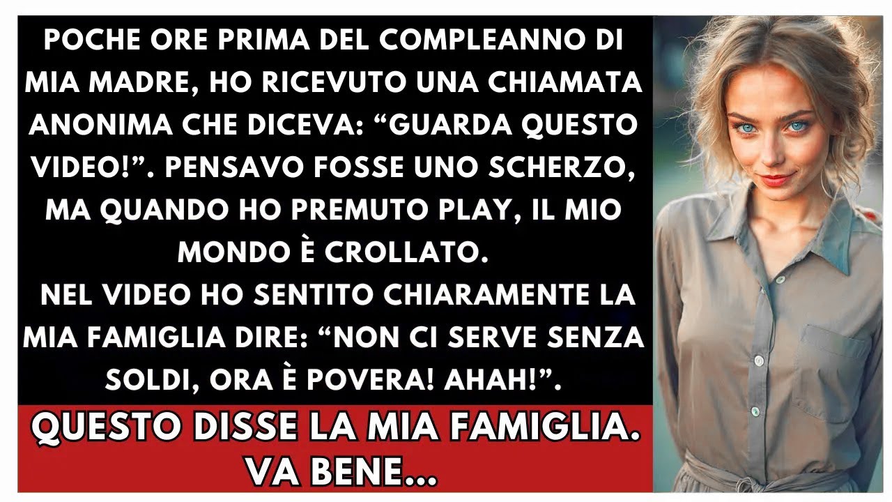 Ricevetti Un’E-mail Anonima: