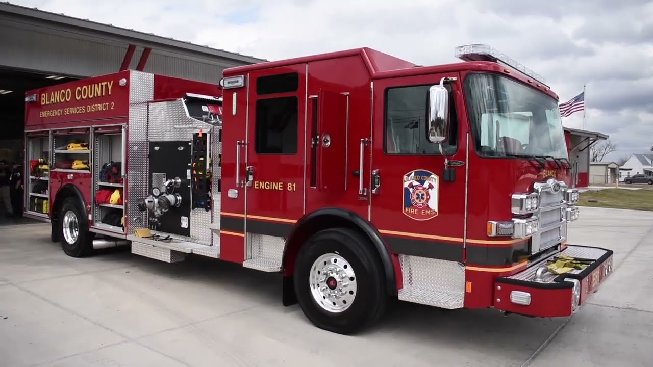 Truck Walk-Around: Blanco County ESD2's Pierce Enforcer Pumper