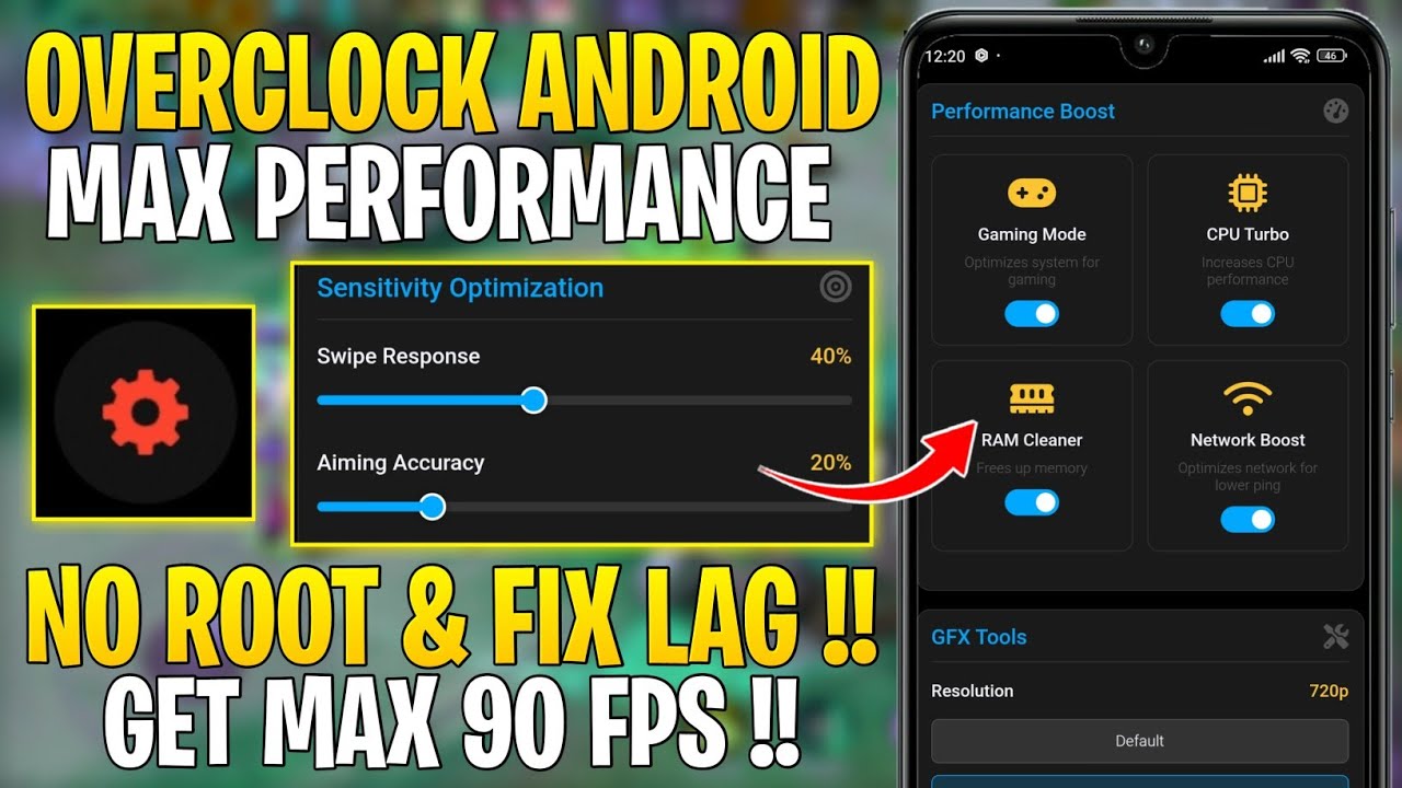 Overclock Android Without Root / Increase Performance & Improve FPS !