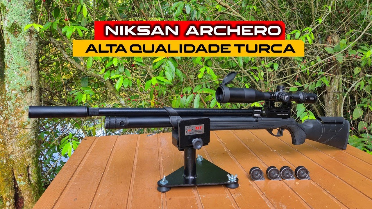 CARABINA NIKSAN ARCHERO 5 .5 - QUALIDADE E PRECISÃO INCRÍVEL