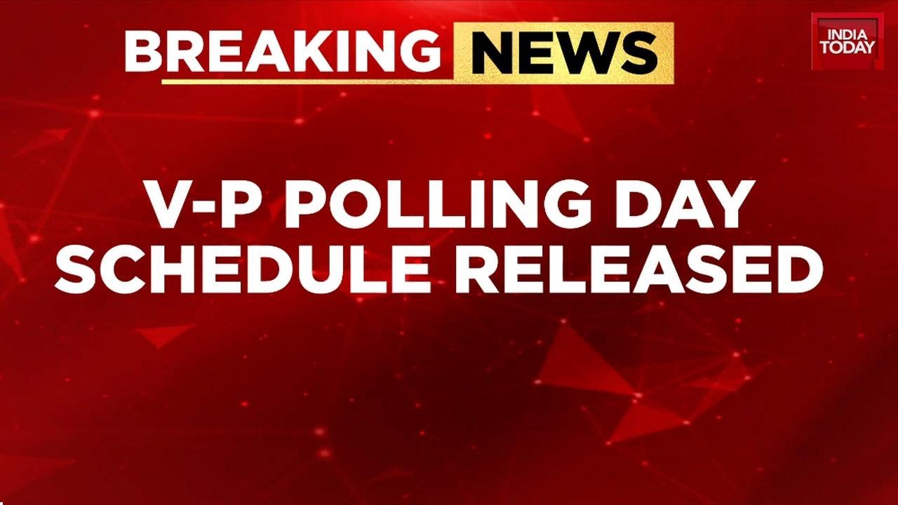 Breaking News: Vice Presidential Election 2025: Polling On Sept 9, Results Same Day | India Today