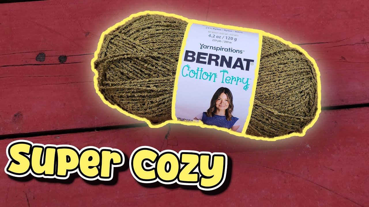 Bernat Cotton Terry Yarn Review