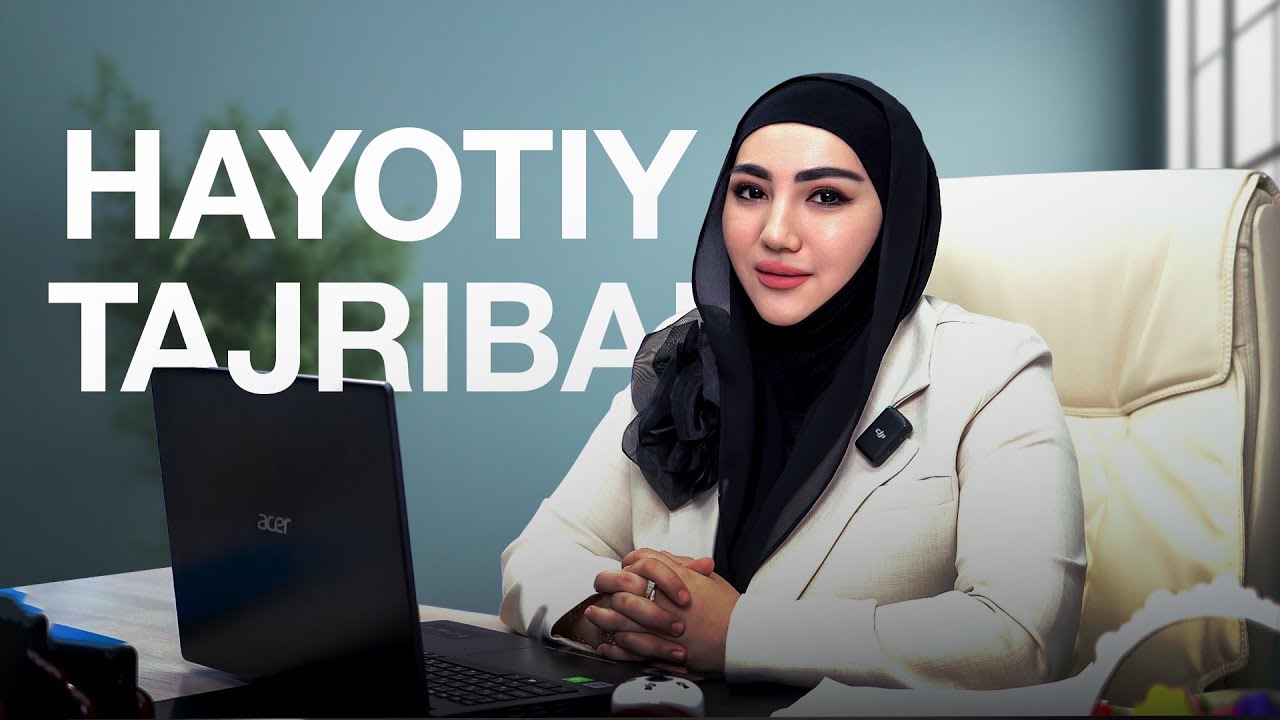 ✔️Hayotiy tajriba / Sakina zafarovnadan ajoyib so‘zlar!