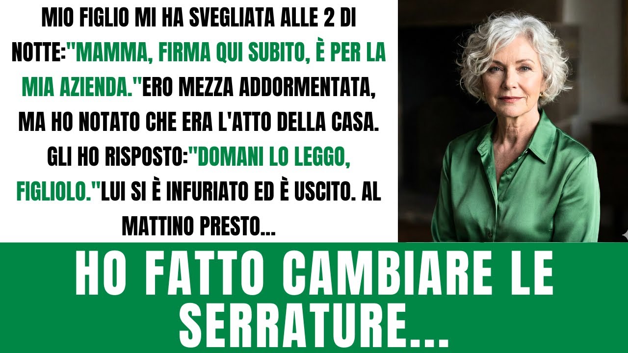 Mio figlio è entrato alle 2:00 