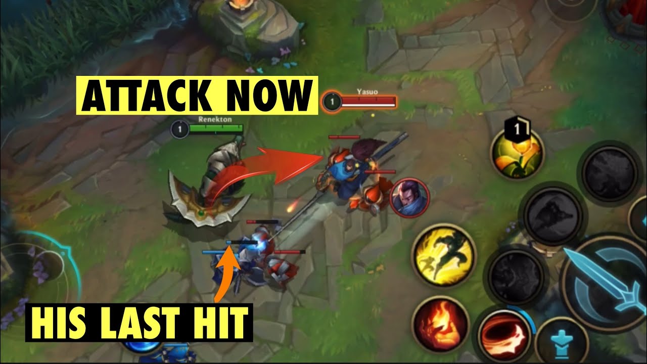 LANING CHALLENGER GUIDE - RENEKTON| Wild rift - -Part 1