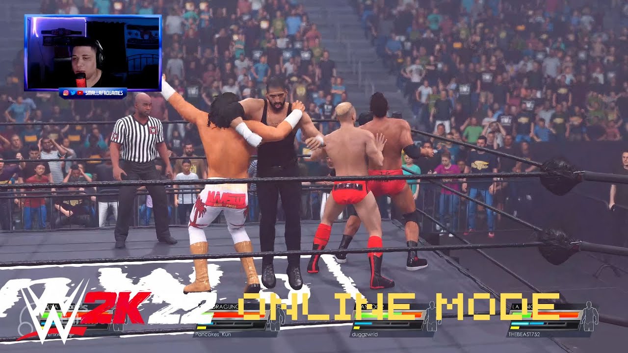 THE WWE 2K22 ONLINE MATCH OF THE YEAR - WWE 2K22 Online