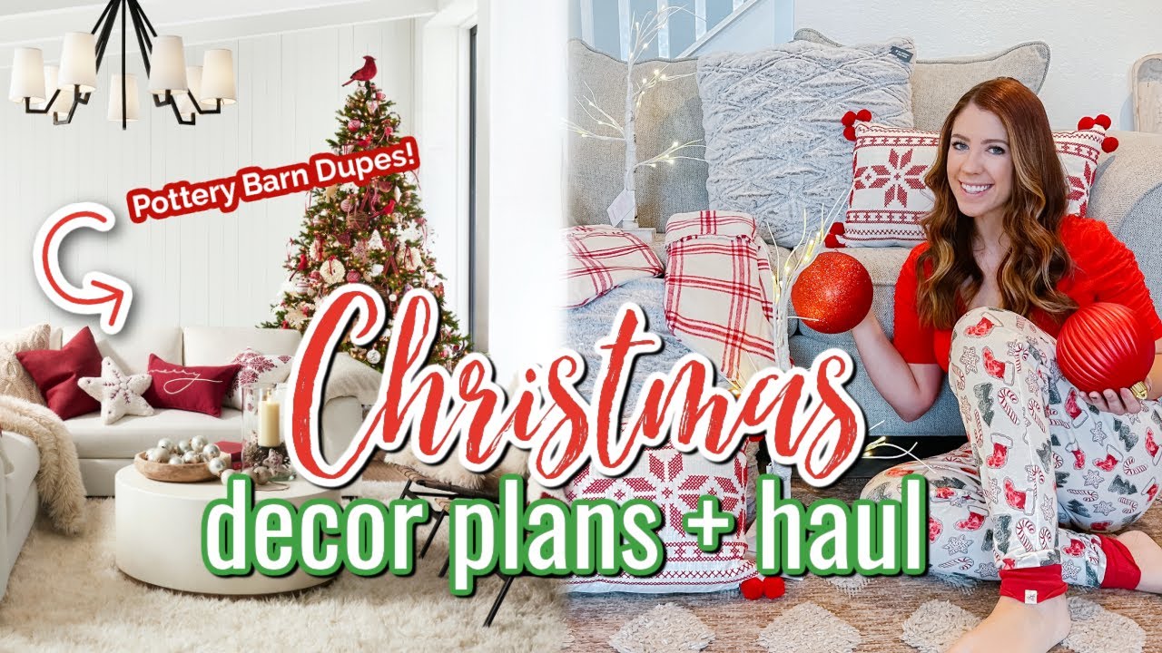 Christmas Decor Plans + Haul | High End Christmas Dupes | Christmas Decorating Ideas 2021