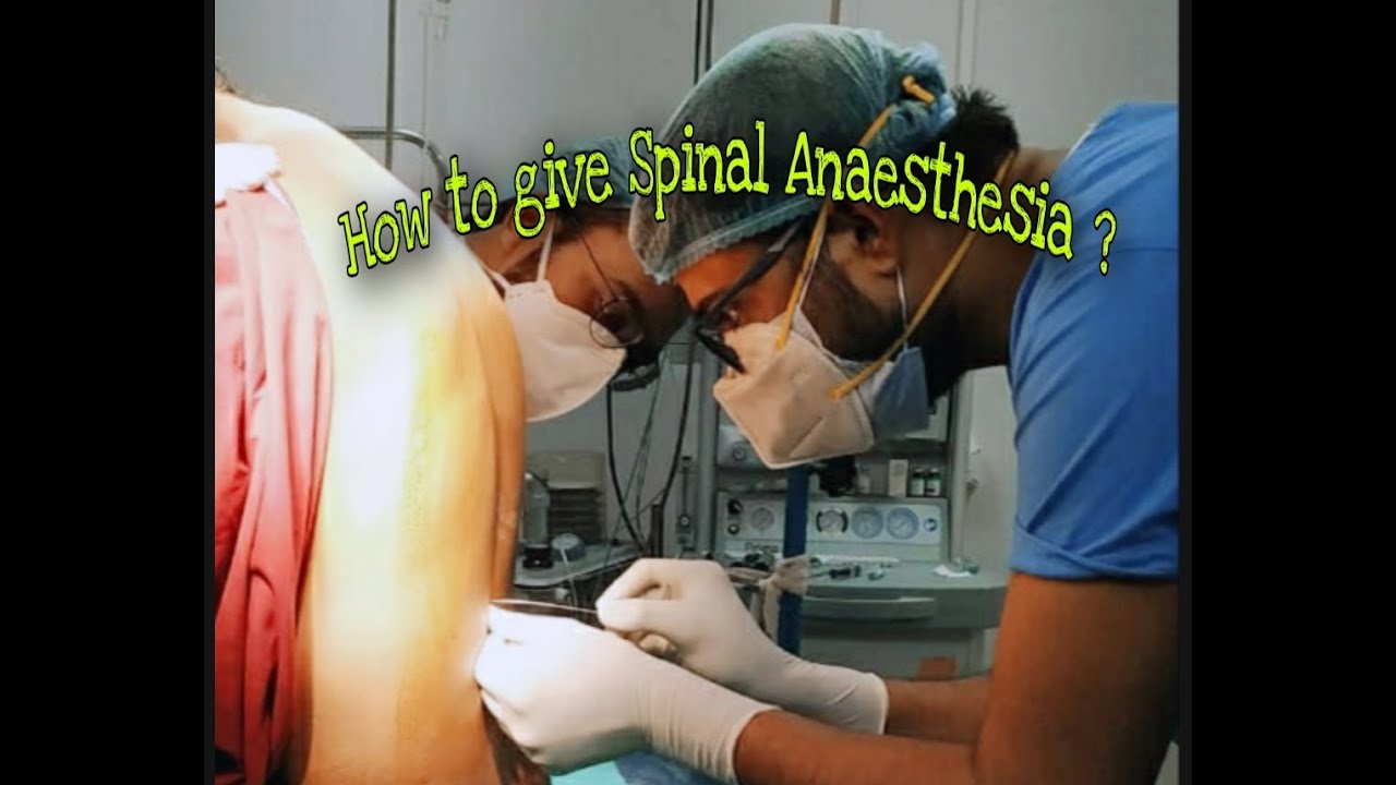 How to give Spinal Anaesthesia ? || Dr. Shankar Dey
