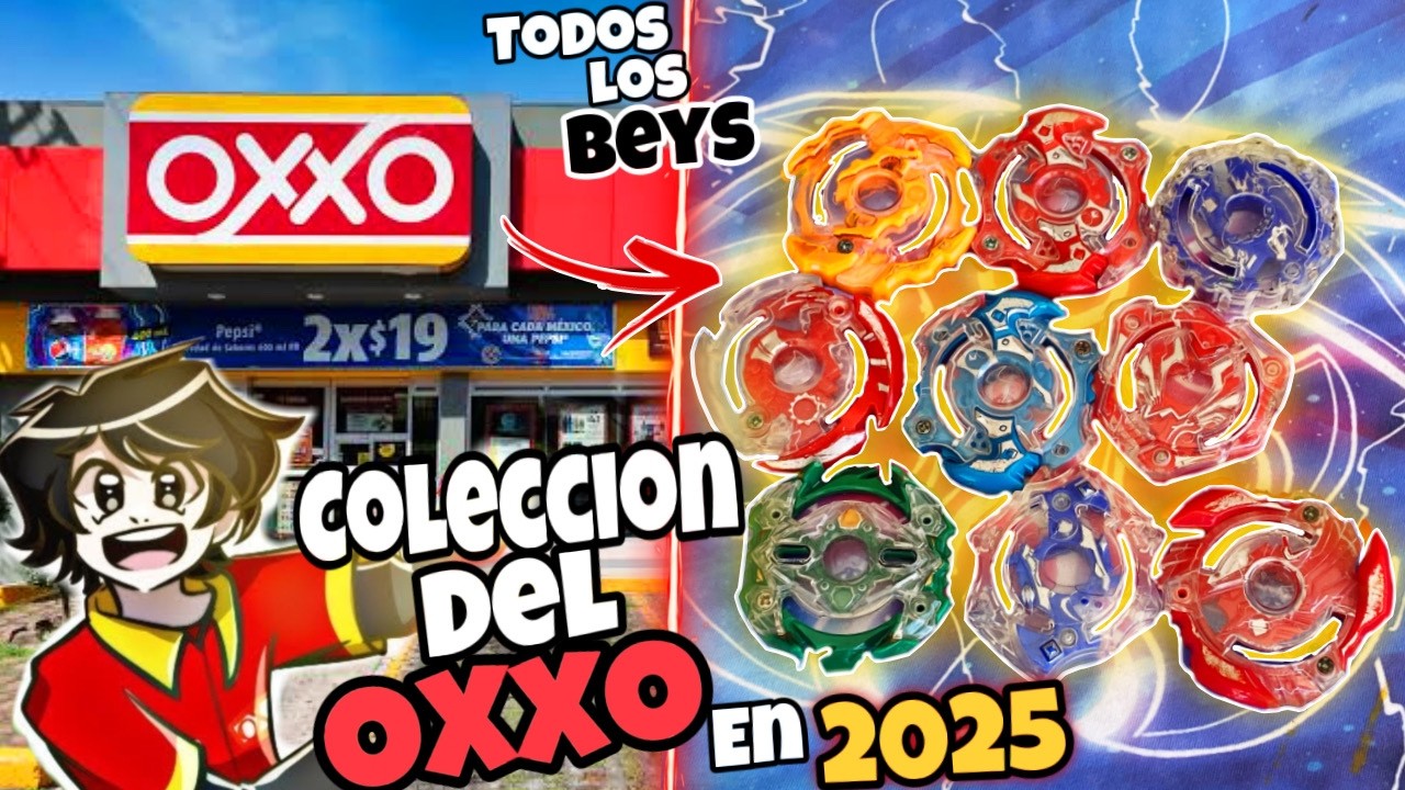 Compre *TODOS los BEYBLADE DEL OXXO en 2025! | NeozBey #beyblade #beybladeburst #oxxo