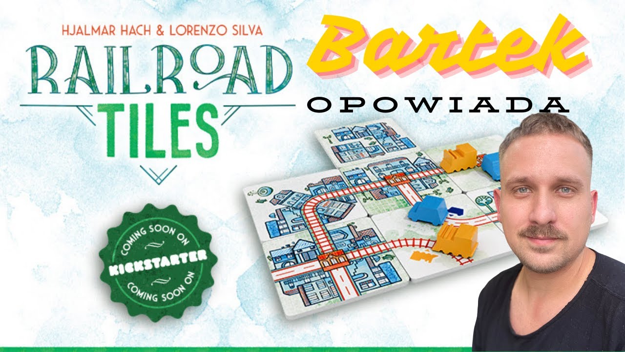 Ewolucja Kolejowego Szlaku │Railroad Tiles │Kafelkowy rozkład jazdy │Gra Planszowa