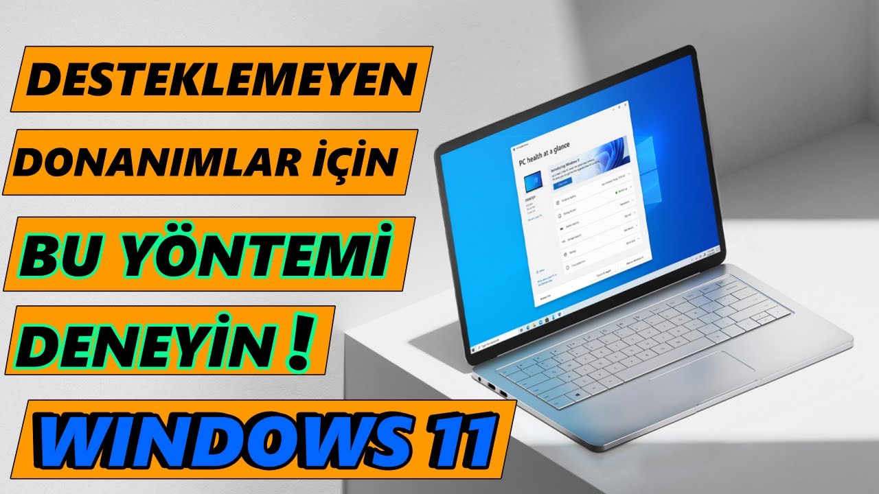Desteklemeyen Bilgisayara Kolay Yöntemle Windows 11 ISO Oluşturma (FARKLI YÖNTEM) 👈👈