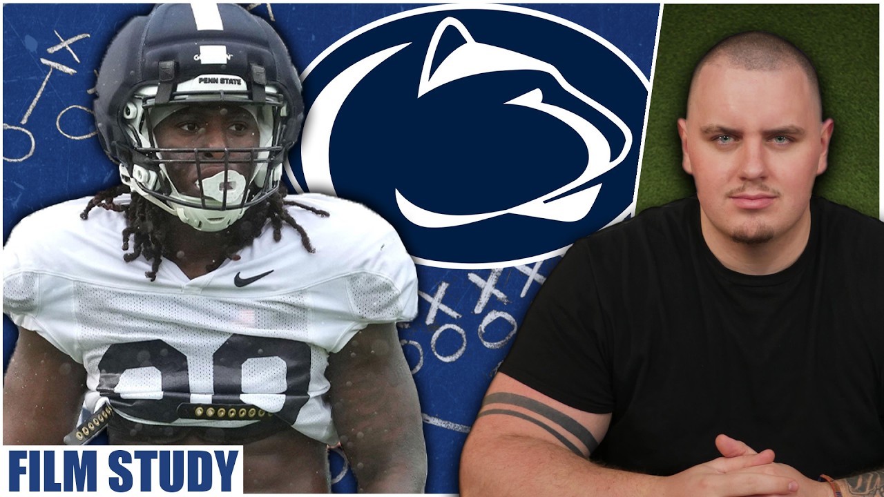 Знакомьтесь: новый ди-энд №1 в Penn State, появившийся ИЗ НИОТКУДА! Разбор игры Айкенны Эзеогу