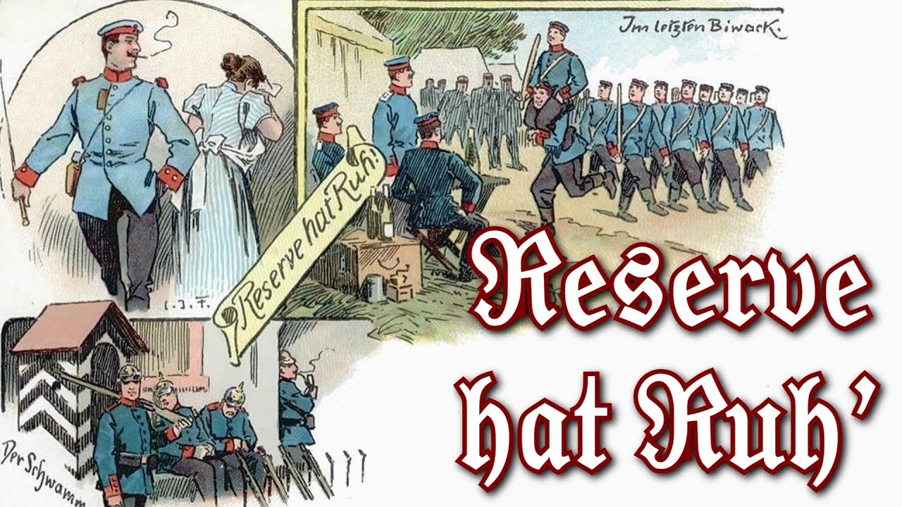 Reserve hat Ruh - Reservistenlieder-Potpourri/German Reservist Song Medley