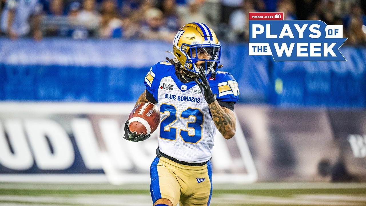 CFL Plays of the Week - Week 6, 2026