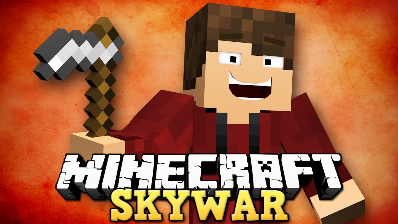 ÉPICO! SKYWARS - Desafio da ENXADA! - Minecraft