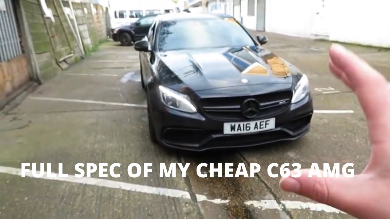 Full Spec & Walkaround Of My New Mercedes C63 AMG