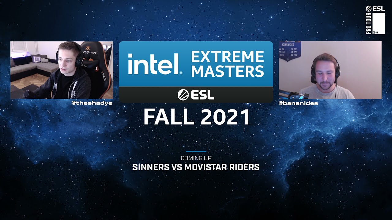 Sinners vs. Movistar Riders | IEM Fall Europe | Skupina B