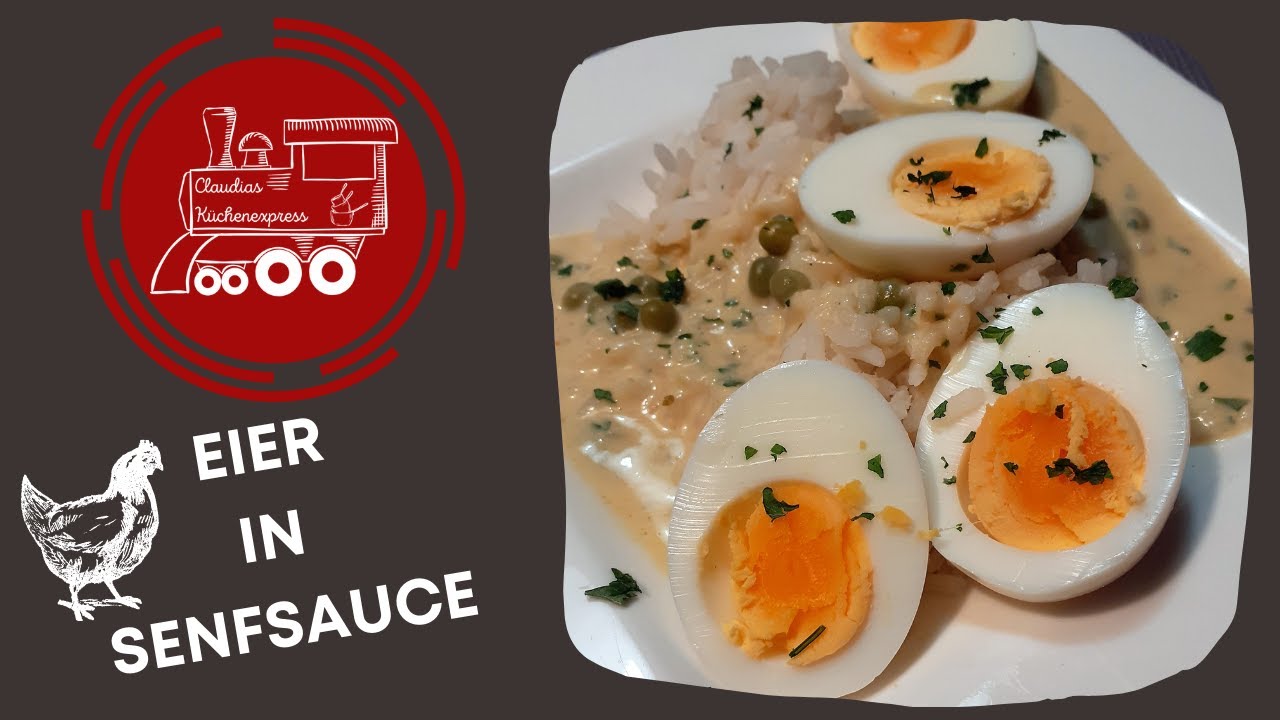 🐔 EIER in SENFSAUCE ... wie bei Oma 👵🏼 ...Thermomix® TM6,TM5, TM31