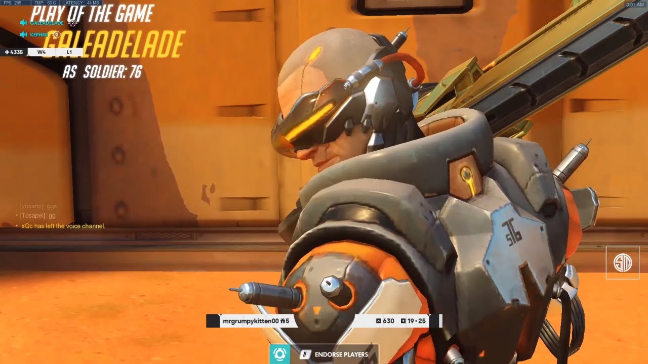 POTG! 54 ELIMS! GALE INSANE SOLDIER 76 GAMEPLAY OVERWATCH SEASON 23 TOP 500