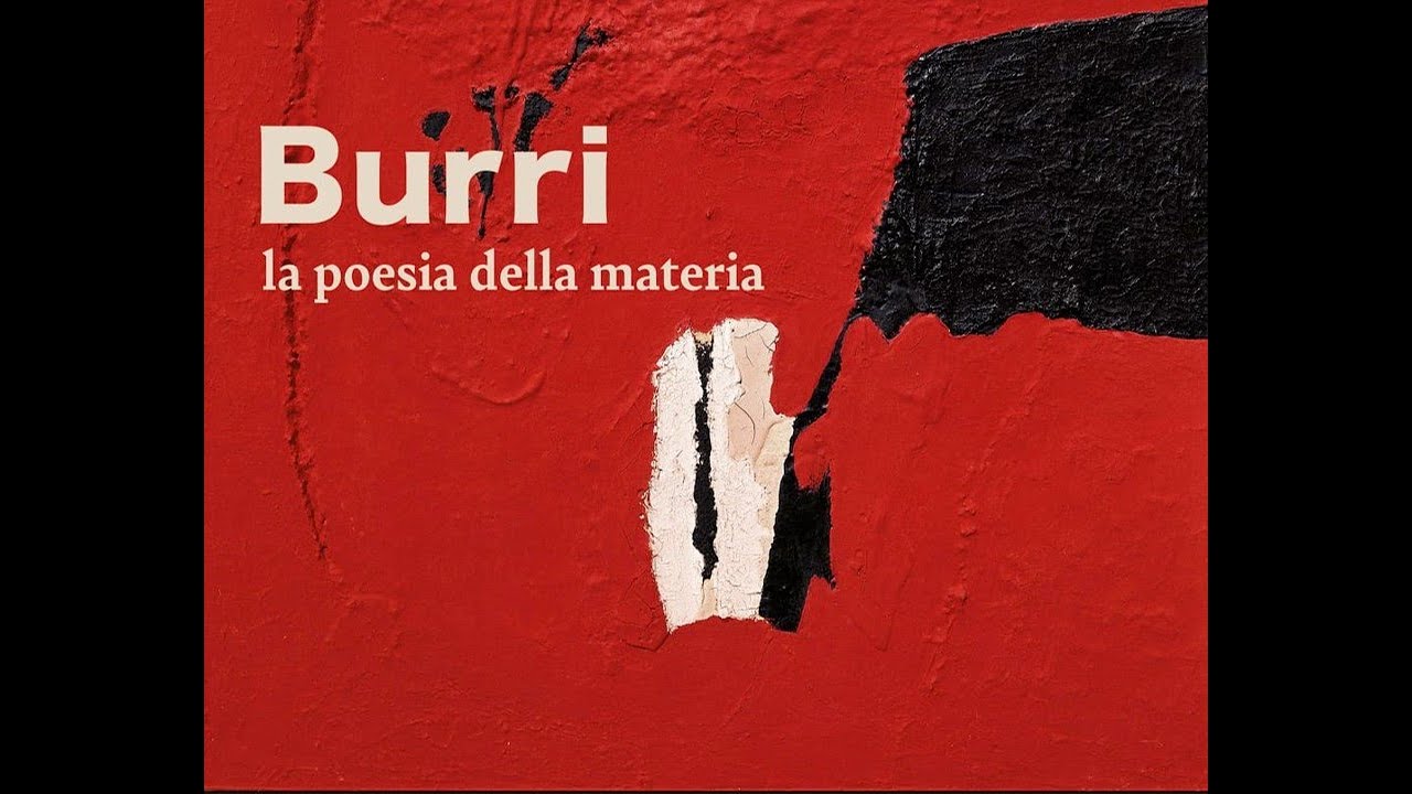 Burri la poesia della materia - Presentazione in anteprima del 9 giugno 2021