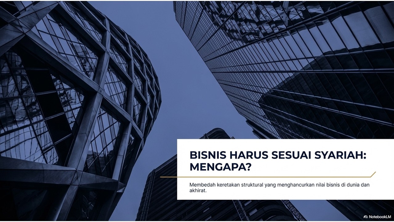 Mengapa Bisnis Harus Seusai Syariah? - Kajian Daurah Muamalah - Media Dakwah Indonesia