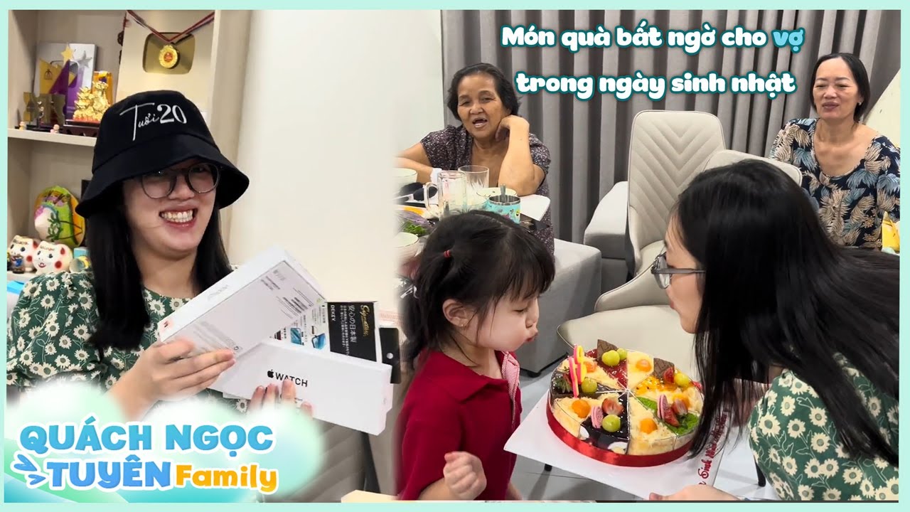 Món quà bất ngờ cho vợ trong ngày sinh nhật