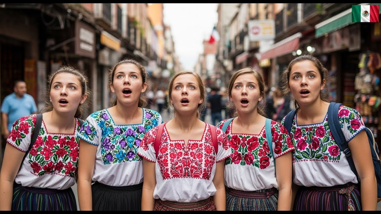 Creían que México era pobre y caótico; 7 días después no quieren irse