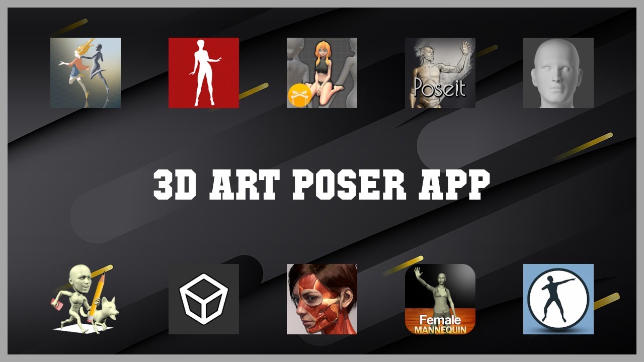Super 10 3d Art Poser App Android Apps