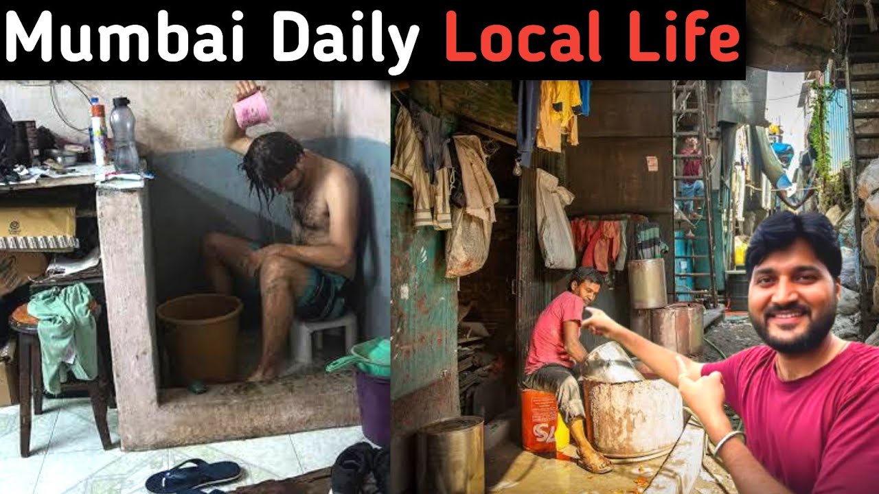 Mumbai Struggle Daily Local Life||Mumbai poor people life||Mumbai vlogs