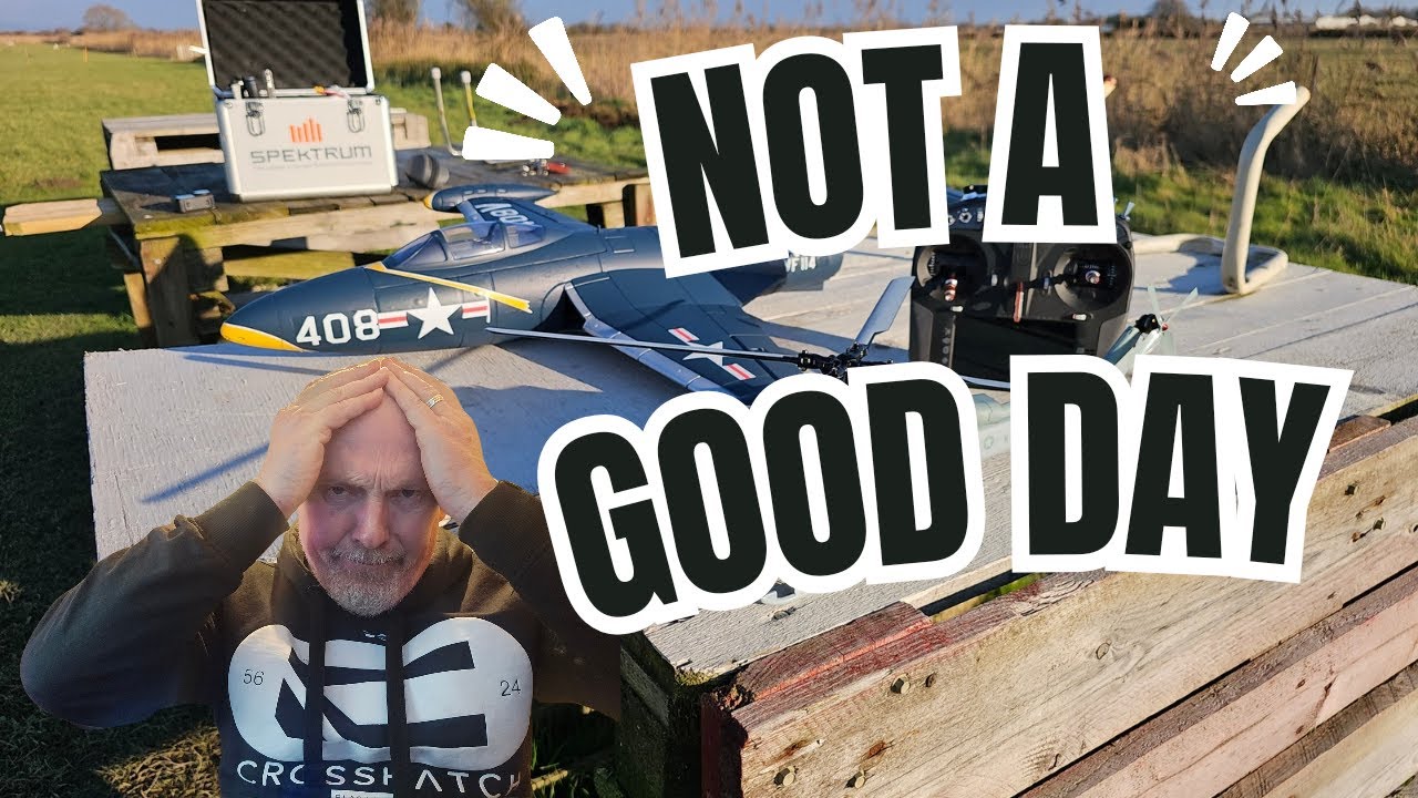 I Broke My Freewing F9F Straight Out Of The Gate and Maiden my UH1 Y Venom