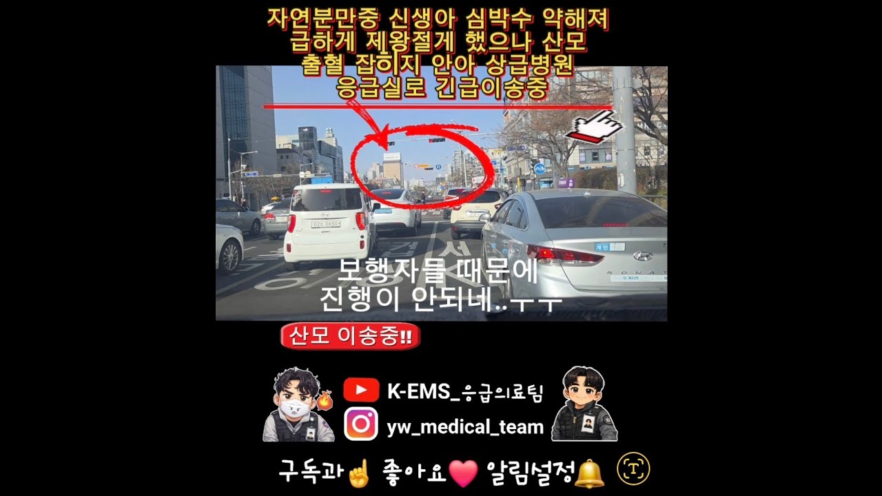 [K-EMS] 산모와 아기가 위험해!!!!!!!#산모#신생아#응급상황 