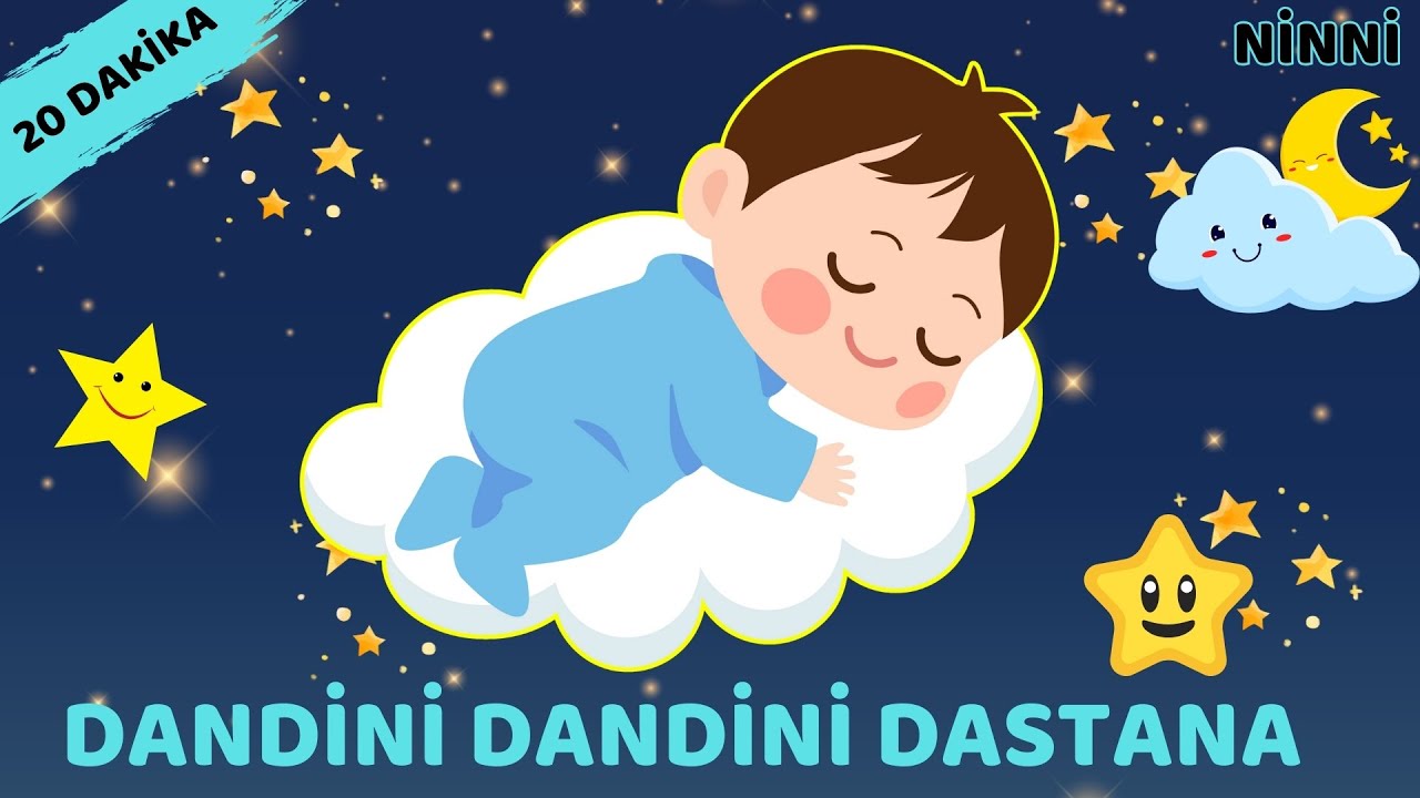 Dandini Dandini Dastana 🌙 20 Dakika Bebekler İçin Huzur Veren Uyku Müziği | Sakinleştirici Ninni