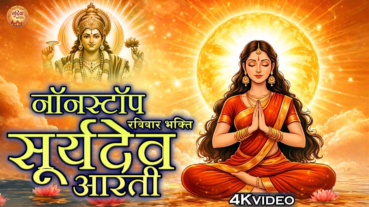 🌄 सुबह सुनें जय सूर्य भगवान Nonstop 📿 | Surya Dev Aarti | सारे कष्ट दूर करने वाला सूर्य भजन संग्रह