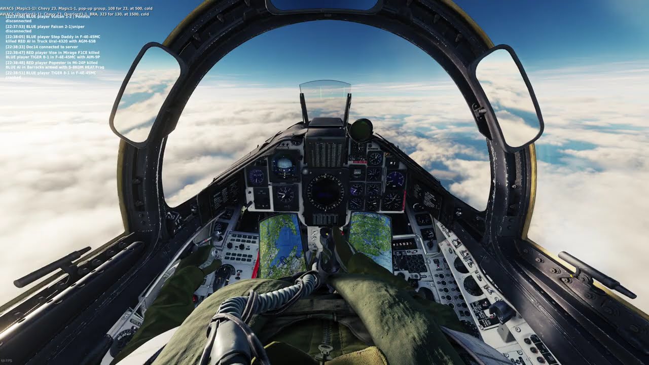 AJS-37 Viggen Dive Bombing. DCS 60sec Video