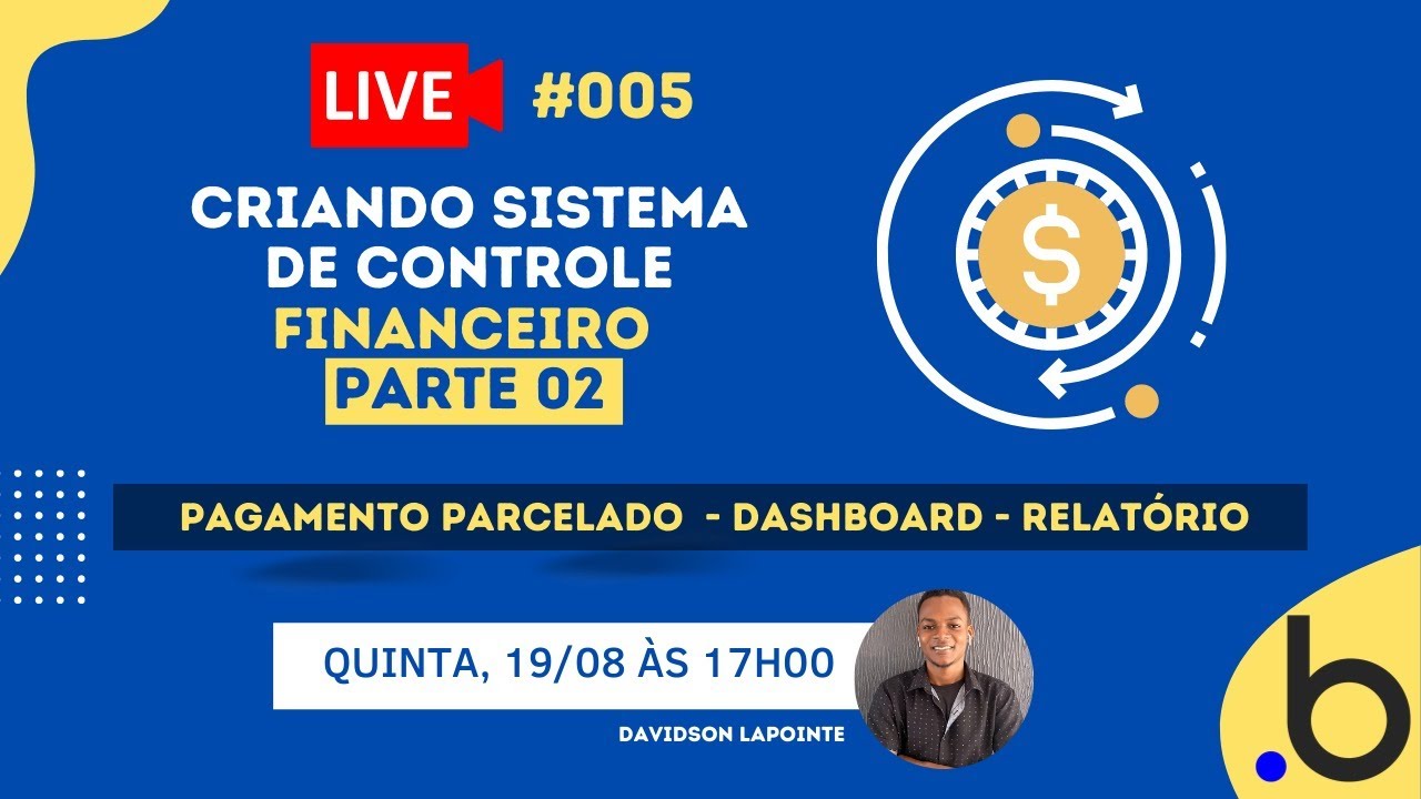 Live 005 - Criando Sistema de Controle Financeiro do Zero no Bubble.io Parte 02