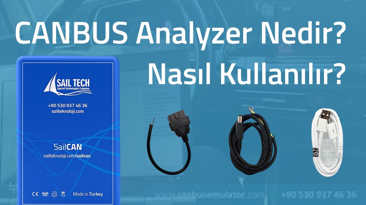 SailCAN - CANBUS Analyzer Nedir? Nasıl Kullanılır?