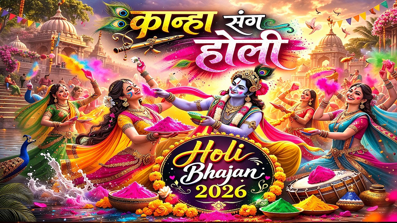 कान्हा संग होली | Krishna Holi Bhajan 2026 | Radha Krishna Holi Song | Braj Ki Holi Special