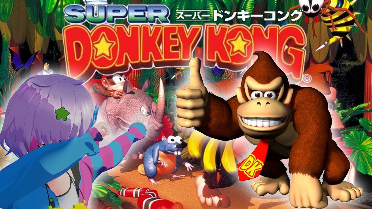 [SNES / SFC Real HW] Donkey Kong Country